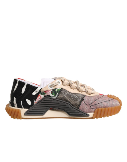 Dolce & Gabbana Niedrige NS1 Sneakers mit mehrfarbigem Logo