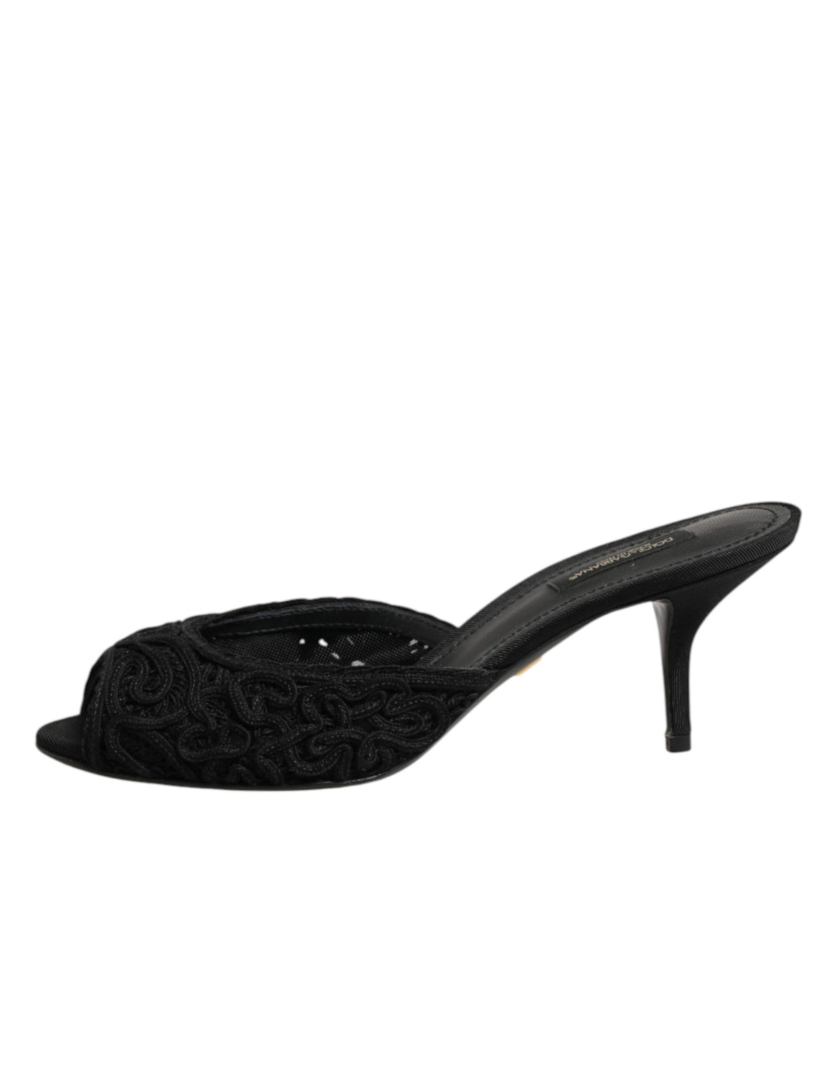 Dolce & Gabbana Ciabatte Nere Slip-On