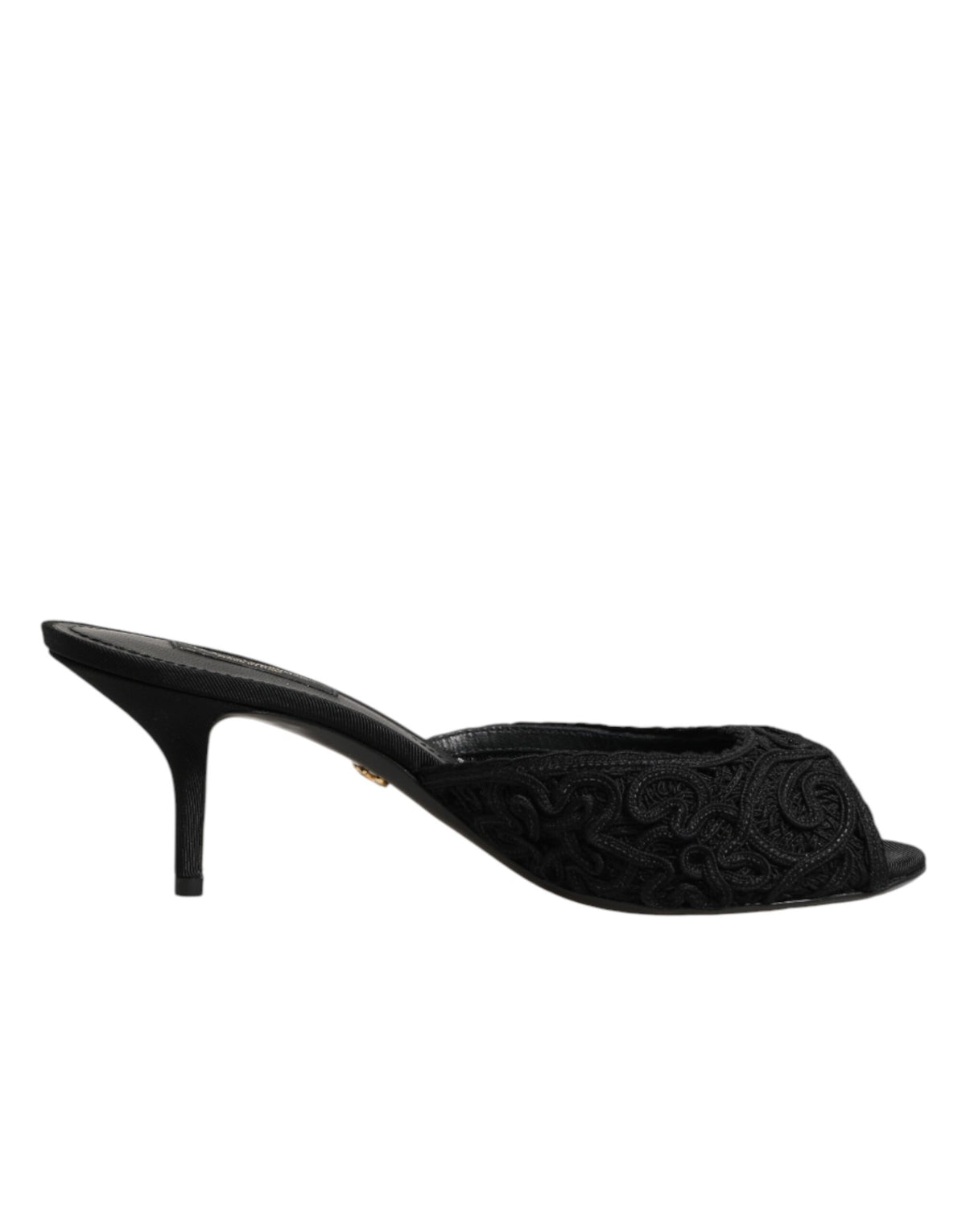 Dolce & Gabbana Ciabatte Nere Slip-On