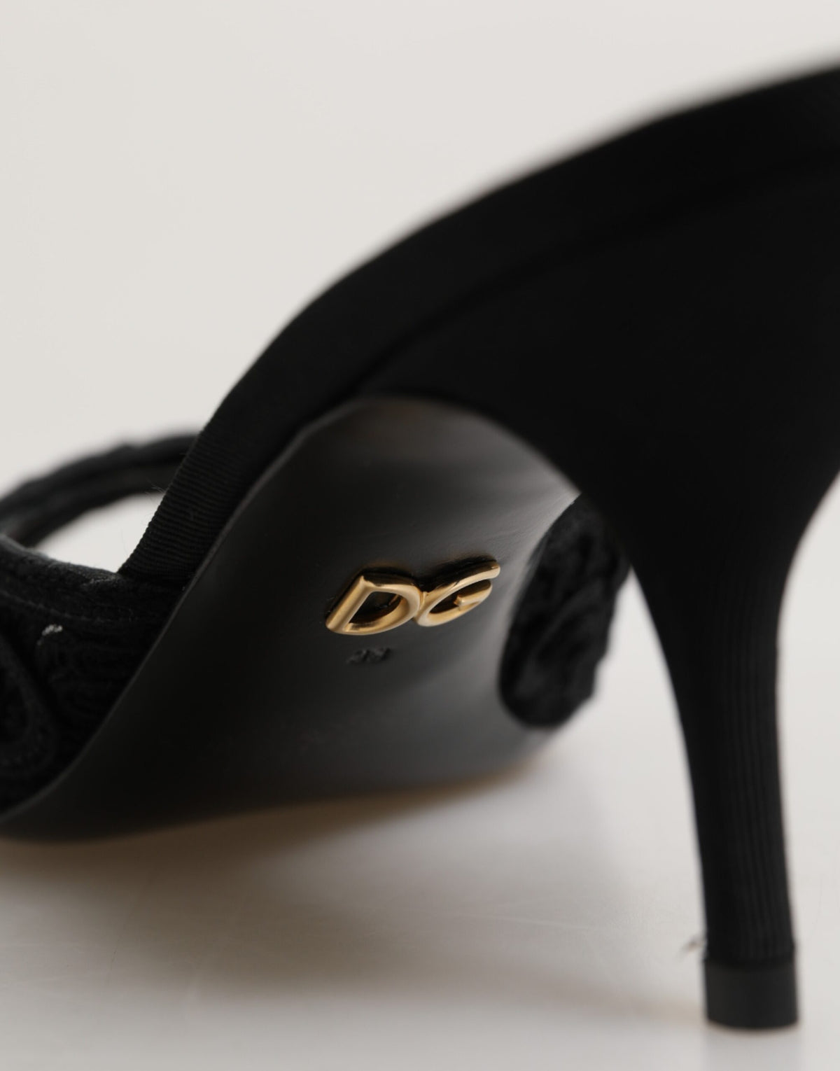 Dolce & Gabbana Ciabatte Nere Slip-On