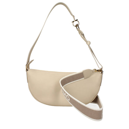 Salvatore Ferragamo Graue Leder Schultertasche
