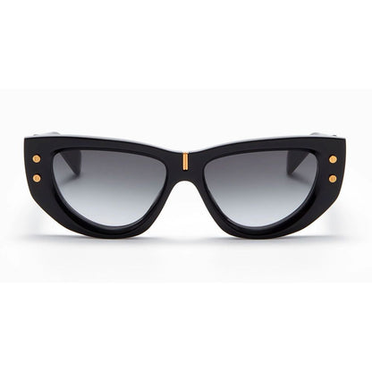 Balmain Schwarze Sonnenbrille aus Acetat