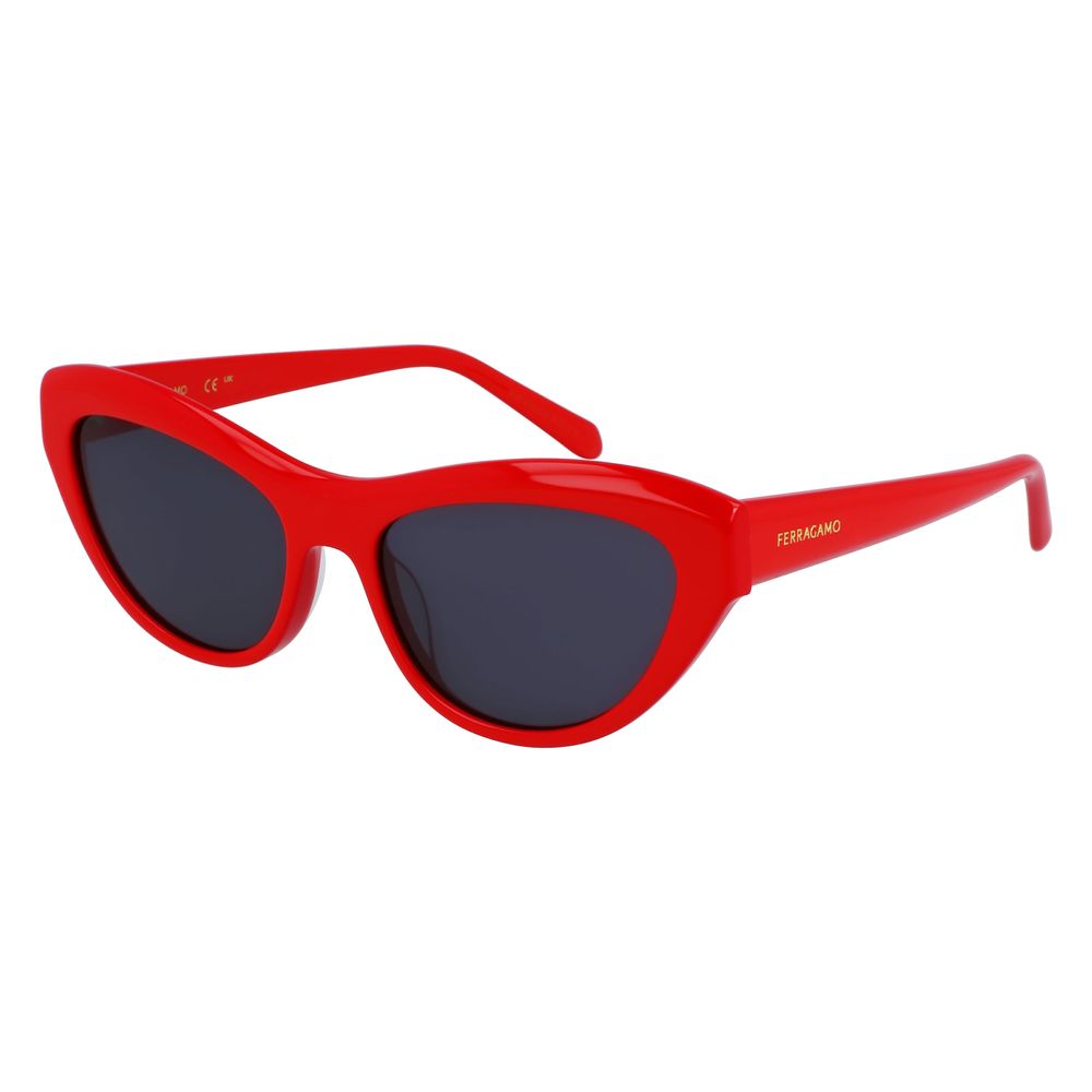 Ferragamo Sonnenbrille aus mehrfarbigem Acetat
