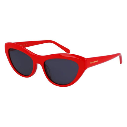 Ferragamo Sonnenbrille aus mehrfarbigem Acetat