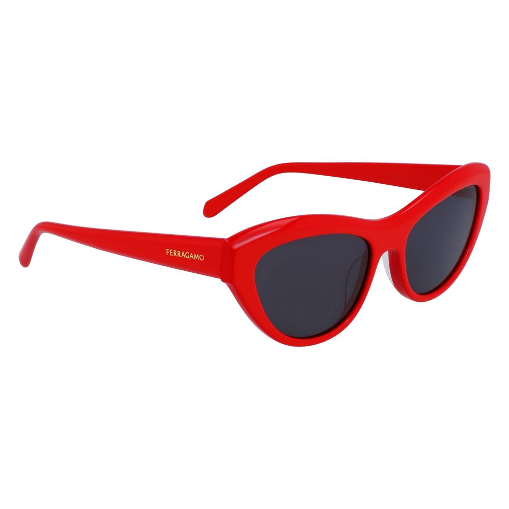 Ferragamo Sonnenbrille aus mehrfarbigem Acetat
