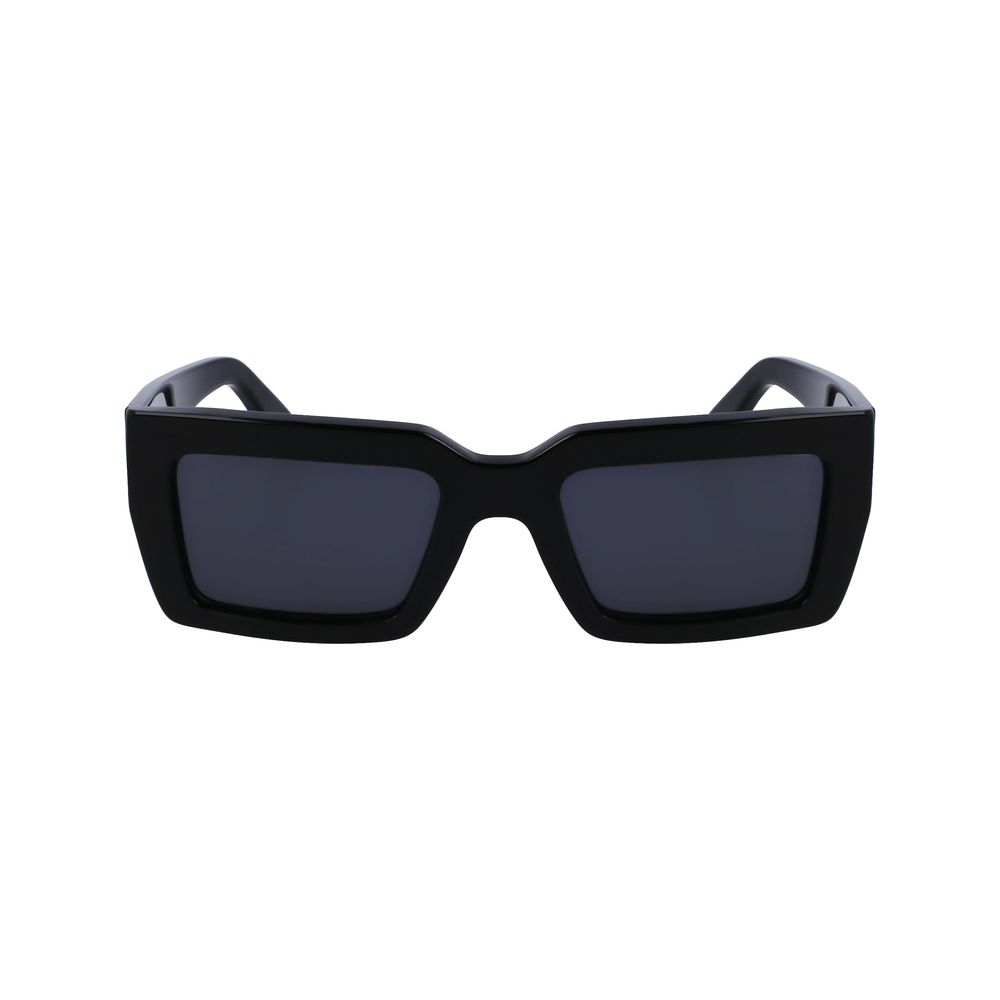 Ferragamo Schwarze Sonnenbrille aus Acetat