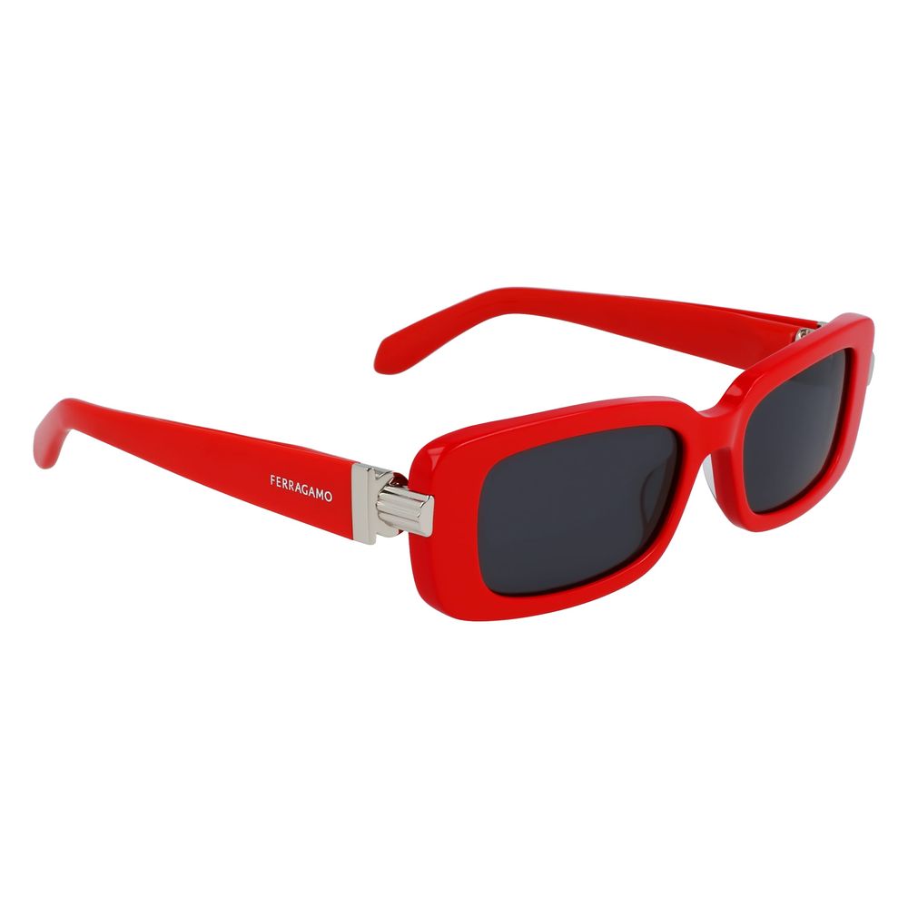 Ferragamo Sonnenbrille aus mehrfarbigem Acetat