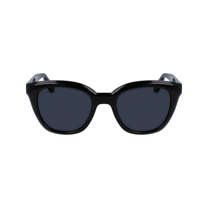 Ferragamo Schwarze Sonnenbrille aus injected Material
