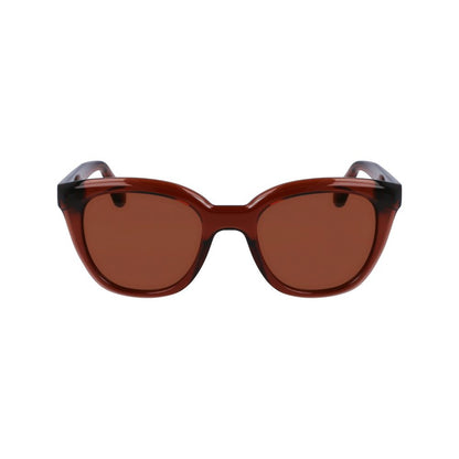 Ferragamo Braune Spritzguss-Sonnenbrille