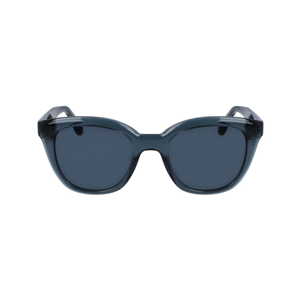 Ferragamo Sonnenbrille mit blauen Einsätzen