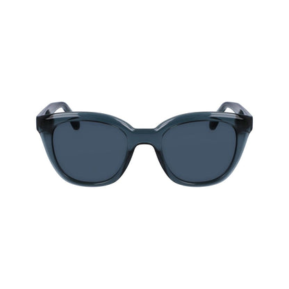 Ferragamo Sonnenbrille mit blauen Einsätzen