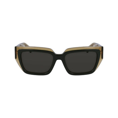 Ferragamo Zweifarbige Sonnenbrille aus Acetat