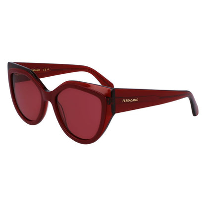 Ferragamo Sonnenbrille aus mehrfarbigem Acetat