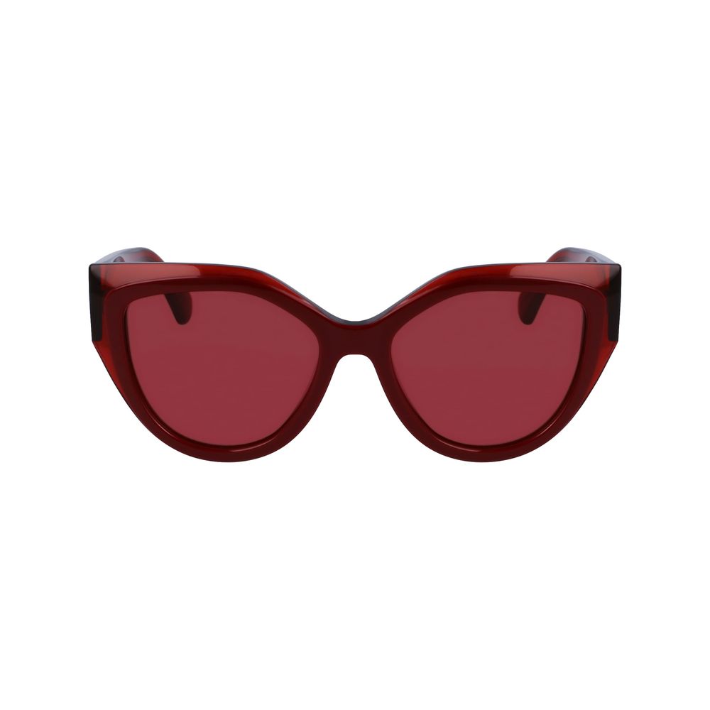 Ferragamo Sonnenbrille aus mehrfarbigem Acetat