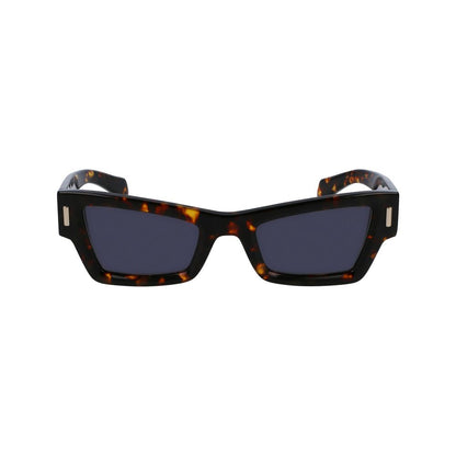 Ferragamo Braune Sonnenbrille aus Acetat
