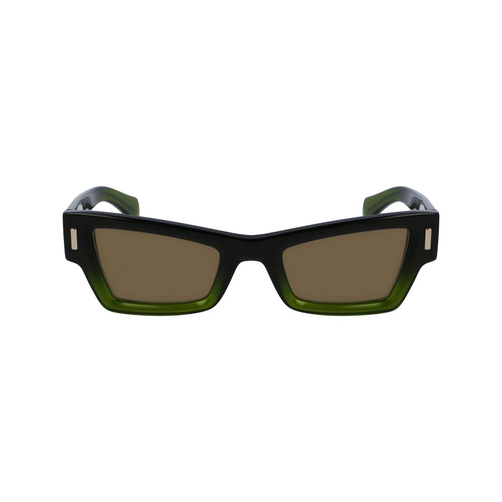 Ferragamo Zweifarbige Sonnenbrille aus Acetat