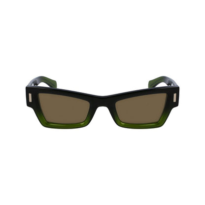 Ferragamo Zweifarbige Sonnenbrille aus Acetat