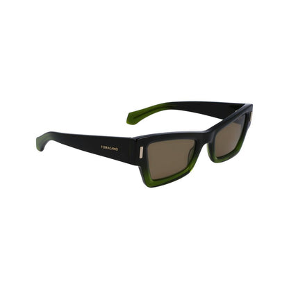 Ferragamo Zweifarbige Sonnenbrille aus Acetat