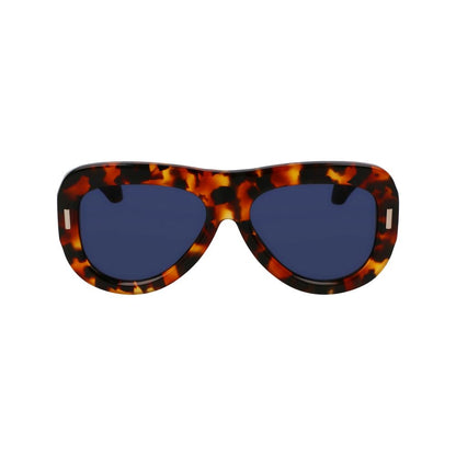 Ferragamo Braune Sonnenbrille aus Acetat