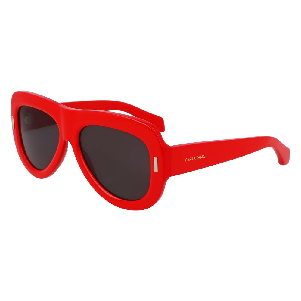 Ferragamo Sonnenbrille aus mehrfarbigem Acetat