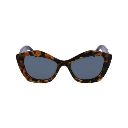 Karl Lagerfeld Braune Sonnenbrille aus Acetat