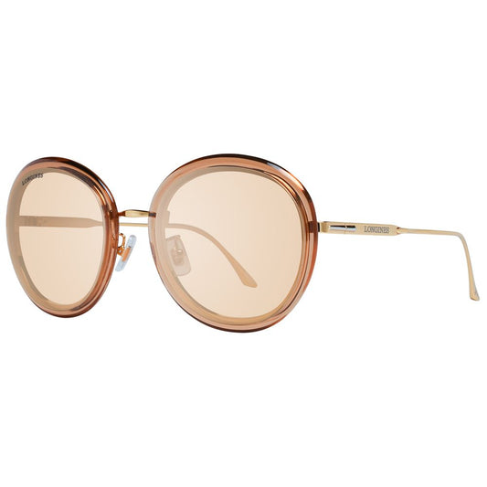 Longines Braune Sonnenbrille aus Metall