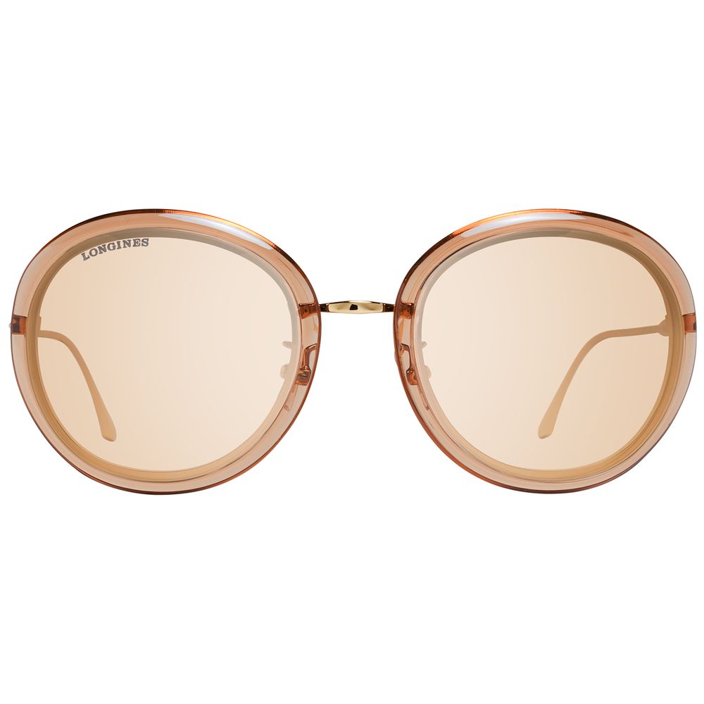 Longines Braune Sonnenbrille aus Metall