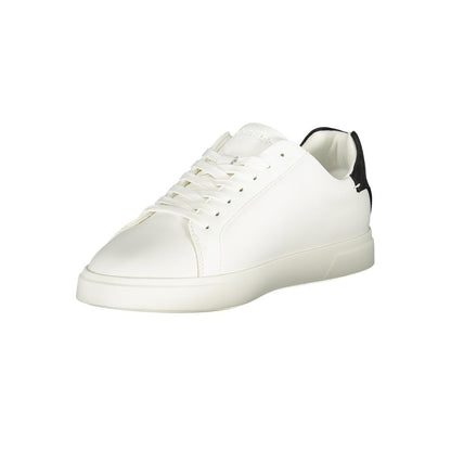 Calvin Klein Bianco Damen-Sneaker aus Polyurethan