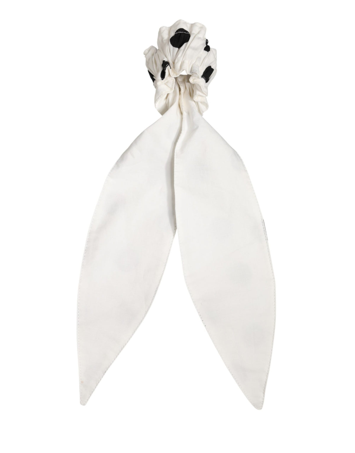 Dolce & Gabbana Foulard a pois, colore bianco, in cotone