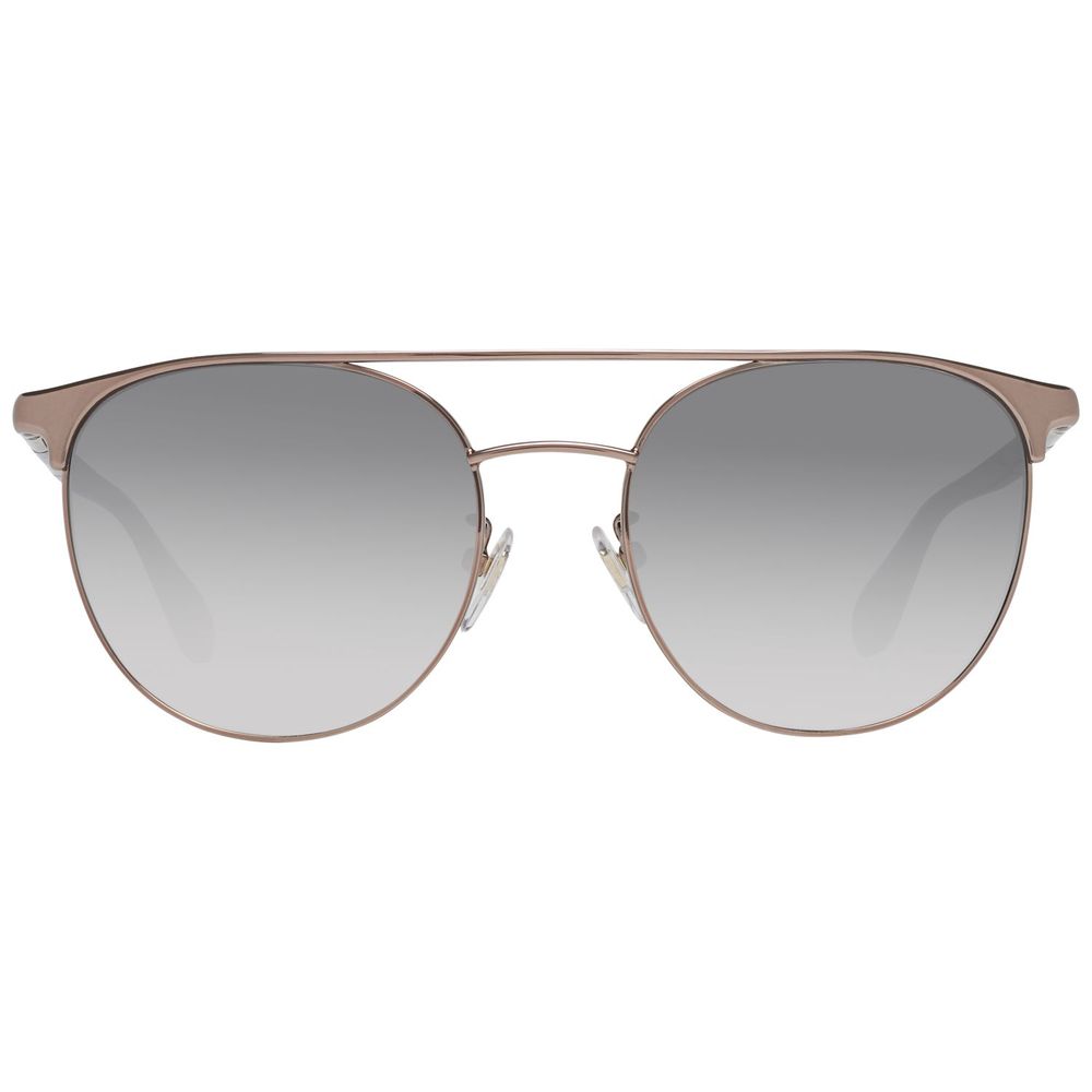 Carolina Herrera NY Sonnenbrille aus Bronze-Metall