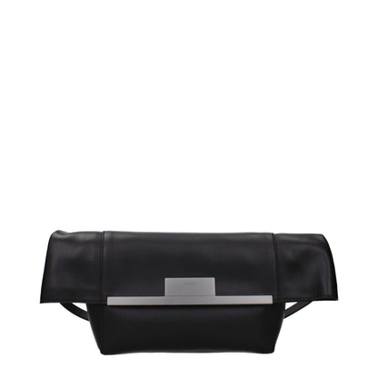 Max Mara Schwarze Leder Umhängetasche