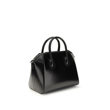 Givenchy Schwarze Kalbsleder Bos Taurus Handtasche