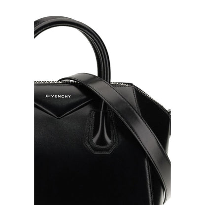 Givenchy Schwarze Kalbsleder Bos Taurus Handtasche