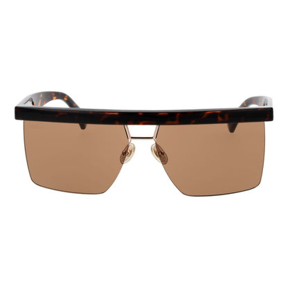 Max Mara Braune Sonnenbrille aus Kunststoff