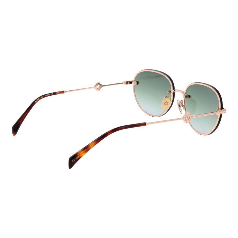 Maje Sonnenbrille aus Goldmetall
