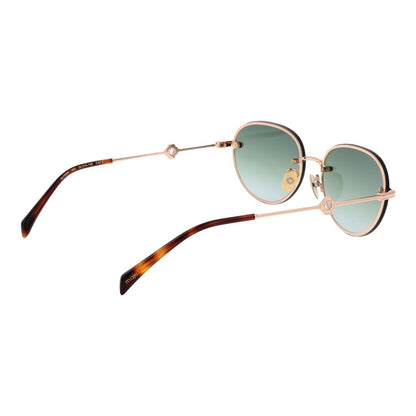 Maje Sonnenbrille aus Goldmetall