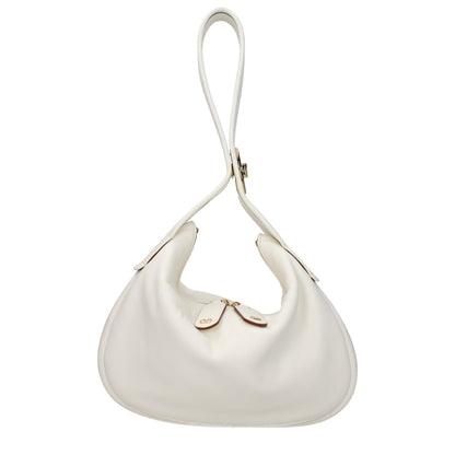 Valentino Garavani Beige Leder Handtasche