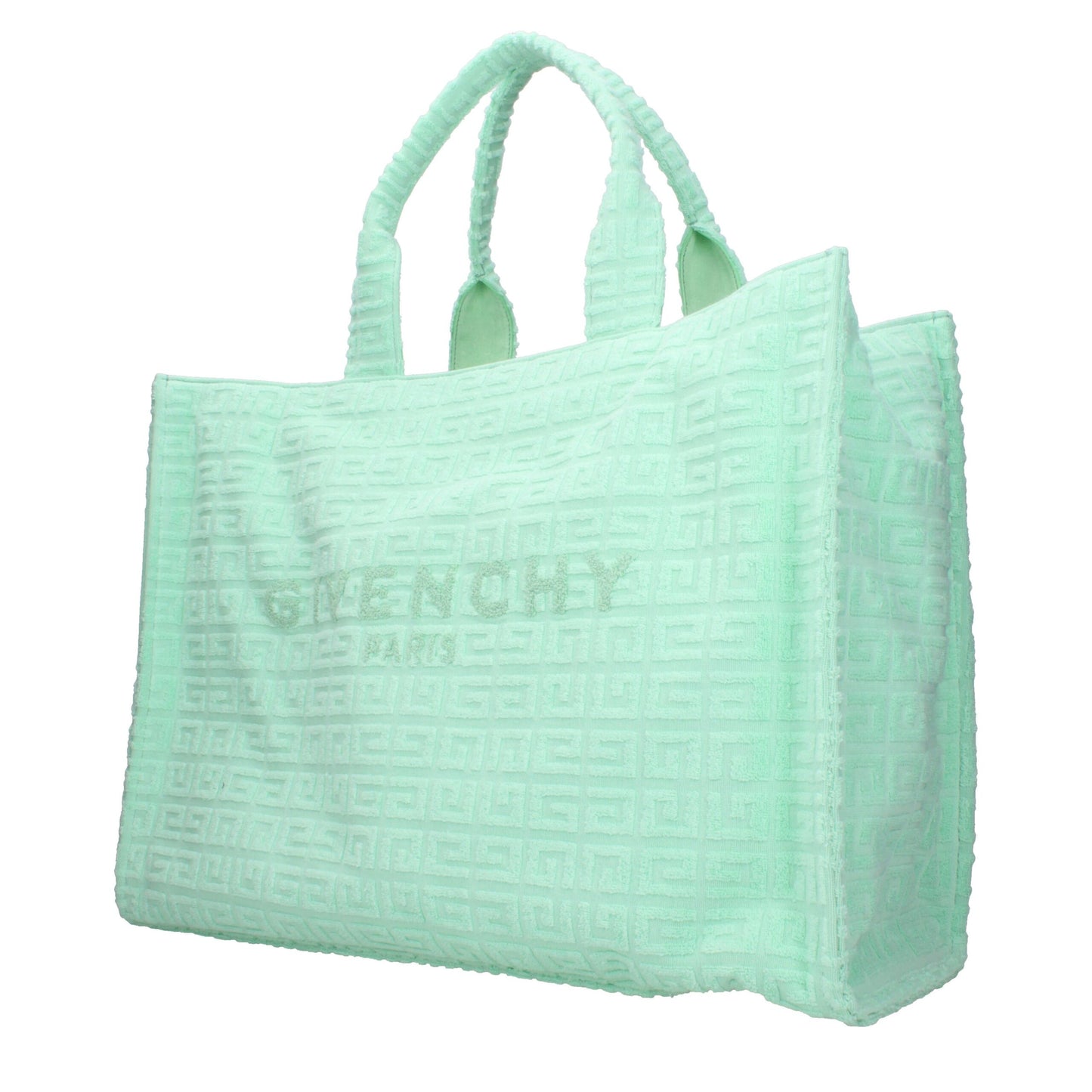 Givenchy Grüne Stoffhandtasche