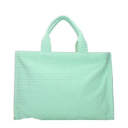 Givenchy Grüne Stoffhandtasche