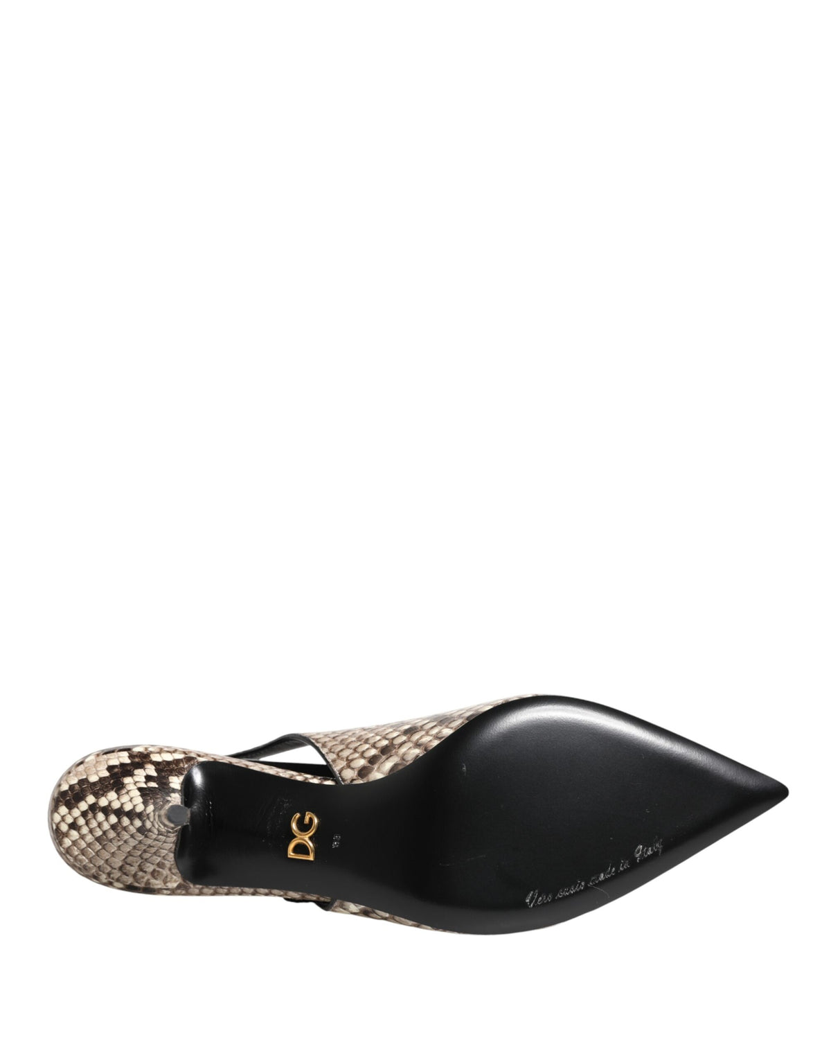 Dolce & Gabbana Multicolor Exotic Leather Pumps
