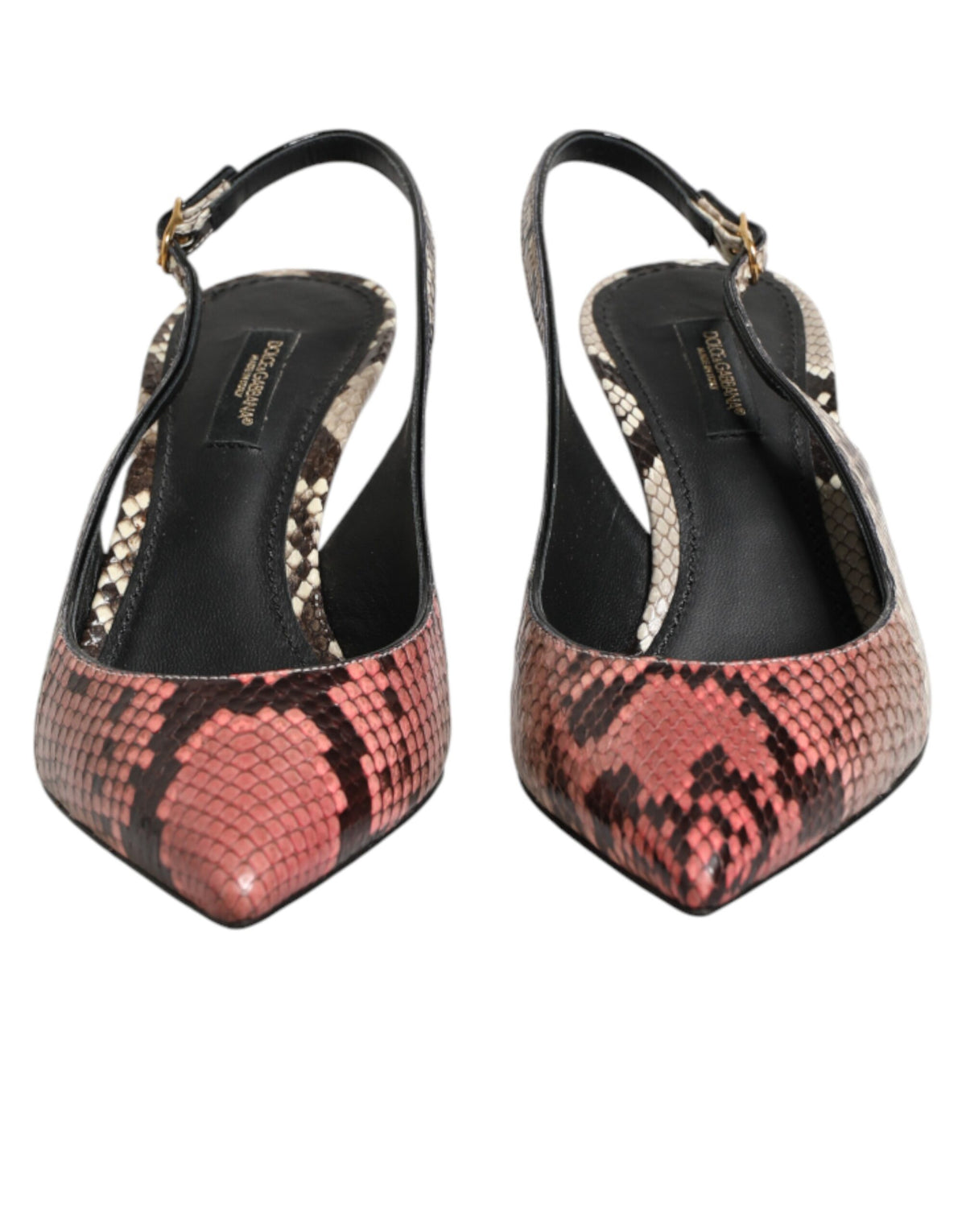 Dolce & Gabbana Multicolor Exotic Leather Pumps