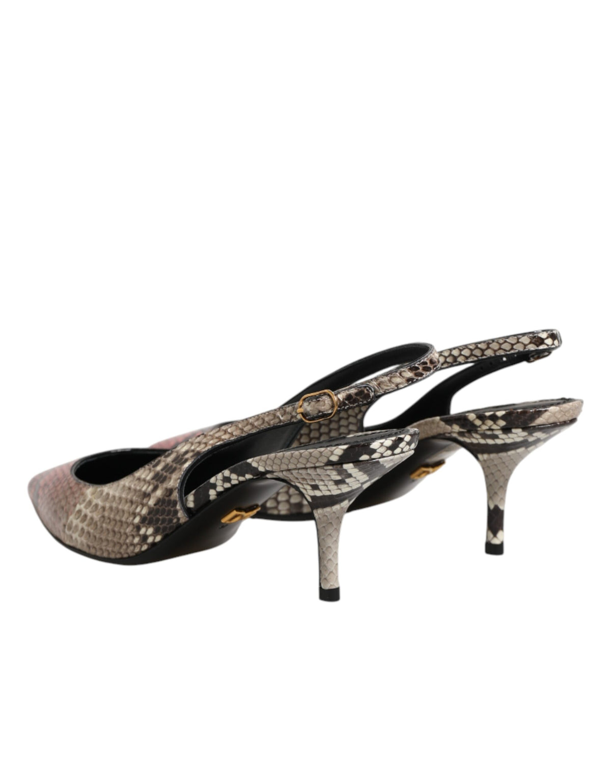 Dolce & Gabbana Multicolor Exotic Leather Pumps