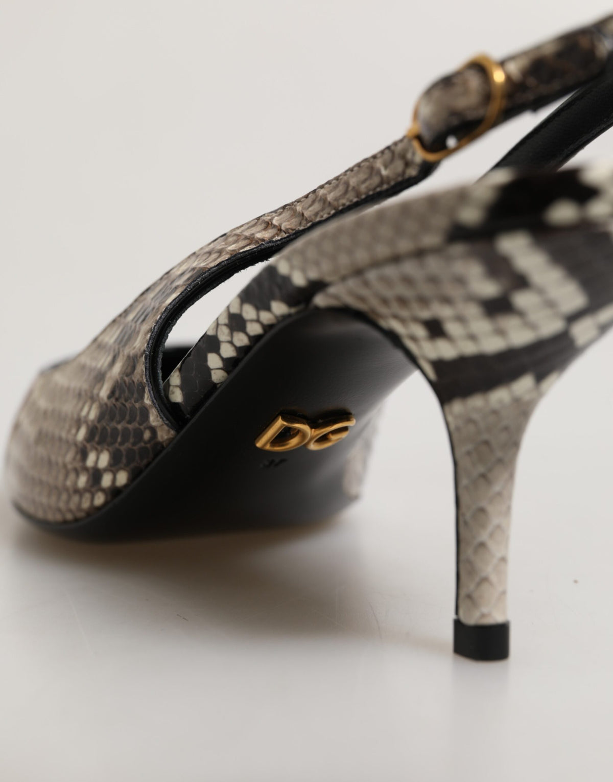 Dolce & Gabbana Multicolor Exotic Leather Pumps