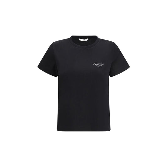 Givenchy Schwarzes Baumwoll-T-Shirt