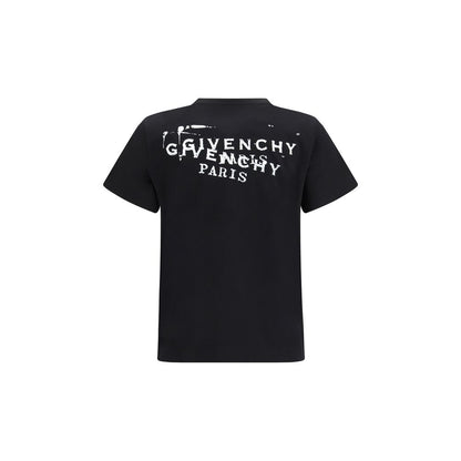 Givenchy Schwarzes Baumwoll-T-Shirt