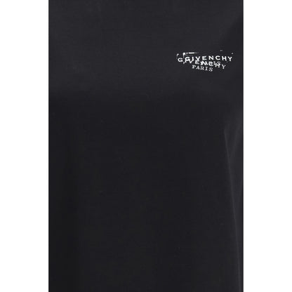 Givenchy Schwarzes Baumwoll-T-Shirt