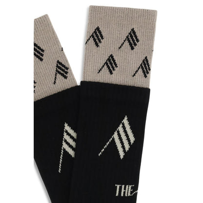 The Attico Schwarze Baumwollsocken