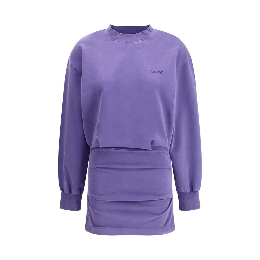 The Attico Multicolor Cotton Casual Dress