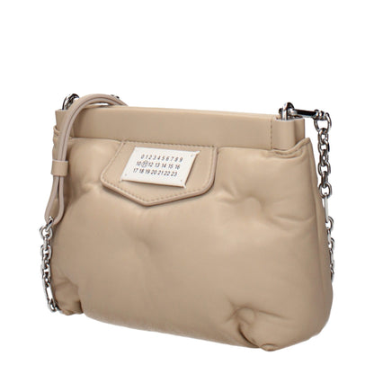 Maison Margiela Beige Leder Crossbody Bag