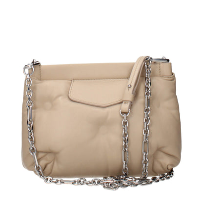 Maison Margiela Beige Leder Crossbody Bag